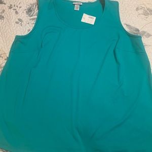 Jade tank top.